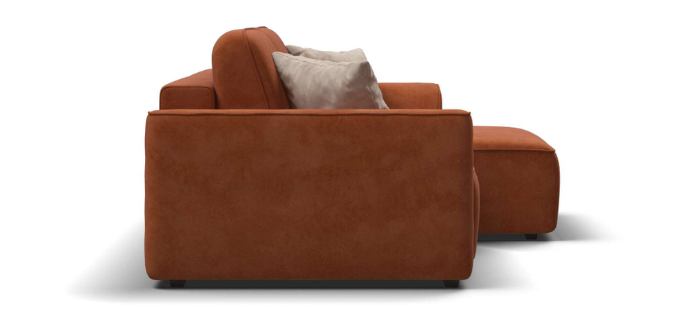 Угловой диван KING MODOOL Велюр Alkantara оранж