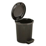 Контейнер для мусора с педалью Soul 6 л венге