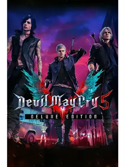Devil May Cry 5: Deluxe Edition, игра для ПК (на флешке USB)