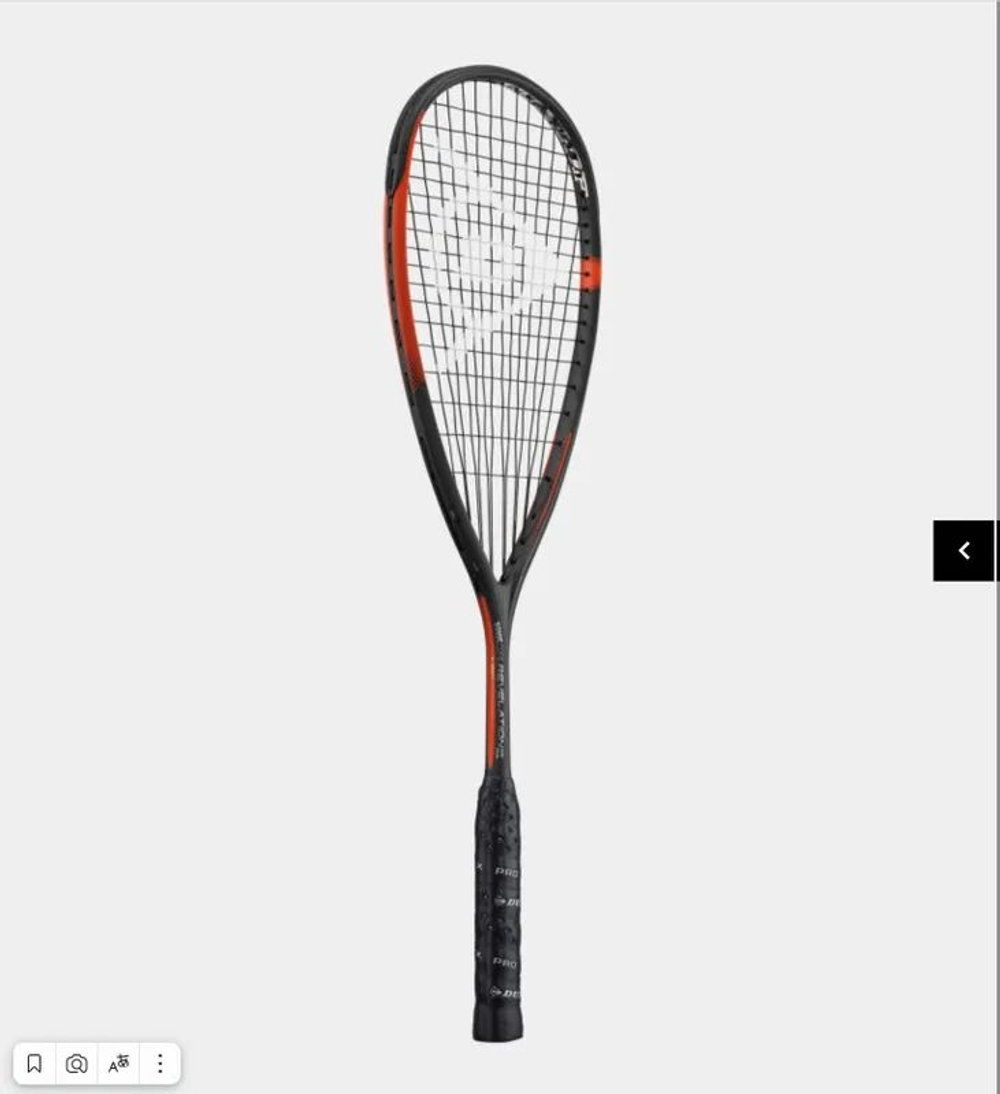 DUNLOP, Revelation 135 NH Sonic Сore, (2022), Squash Racket