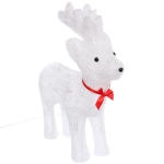 Фигура светодиодная «Снежный олень» 48*15*46 см, 50 ламп LED, авторежим, 220V, Белый