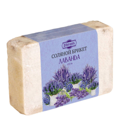 Соляной брикет с алтайскими травами "Лаванда", 1,35 кг "Добропаровъ" 4836873