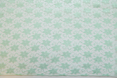 Гипюр бирюзовый