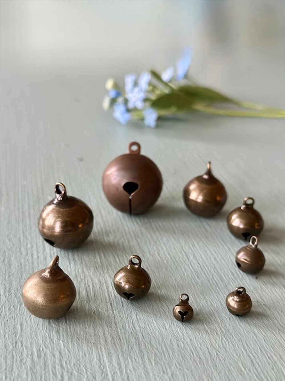 Бубенцы ассорти (образцы всех размеров) 9 шт.