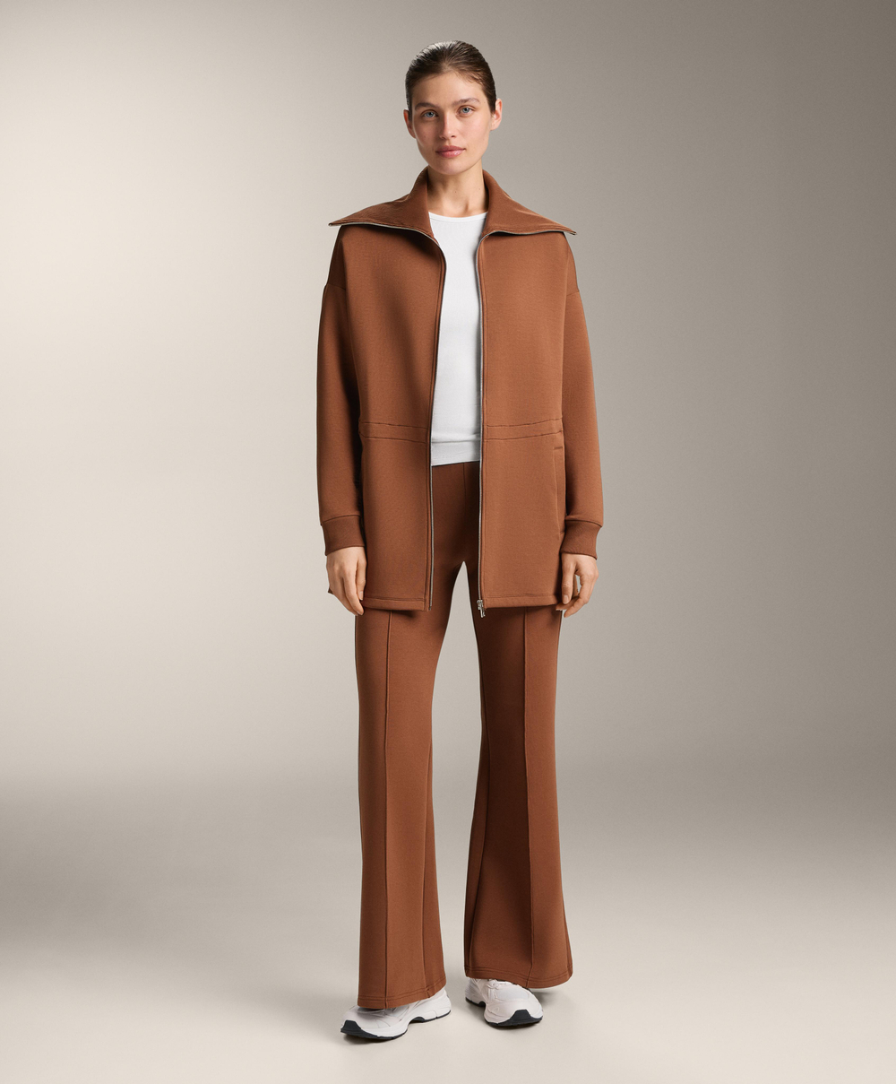 Oysho Длинный жакет с регулируемой талией, горчичный