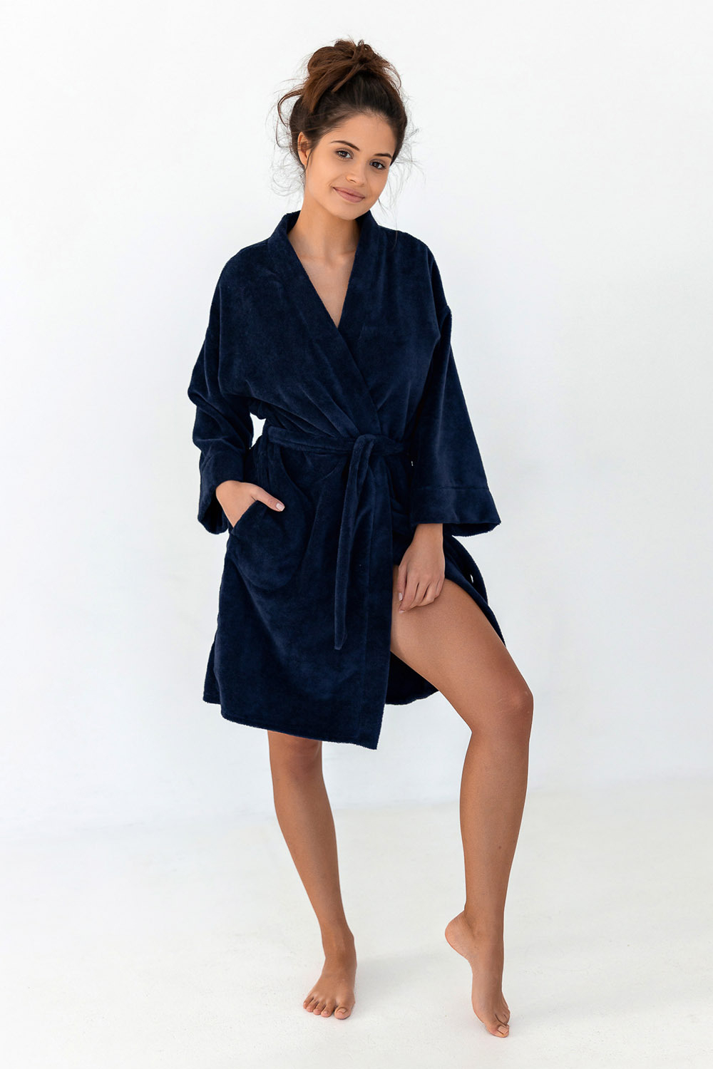 Халат Navy Blue Sensis