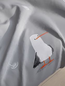 Простынь  перкаль Сказка "Морская птица" 150x215 см