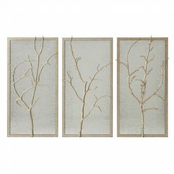 Настенное панно "Серебро и боярышник"