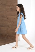 Платье для девочки Сьюзи-2 Виотекс ГОЛУБОЙ