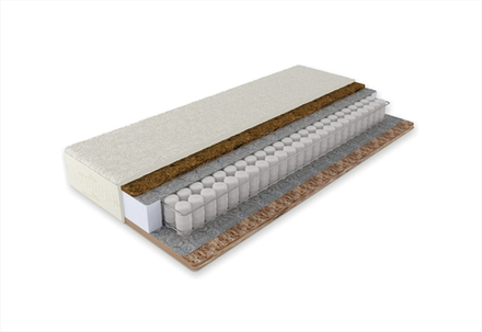 арт. 7101 Ортопедический Матрас  SEASON MEDIUM TFK двухсторонний (лето / зима)