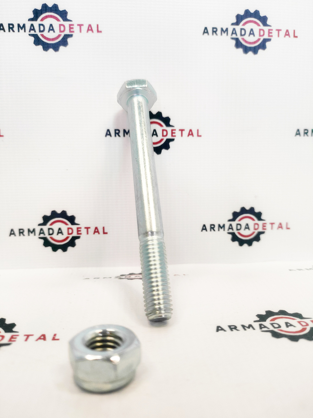 Болт с гайкой фиксации нижнего пальца опоры аутригера (M10x100 мм) | 1315/3420Z | Аналог