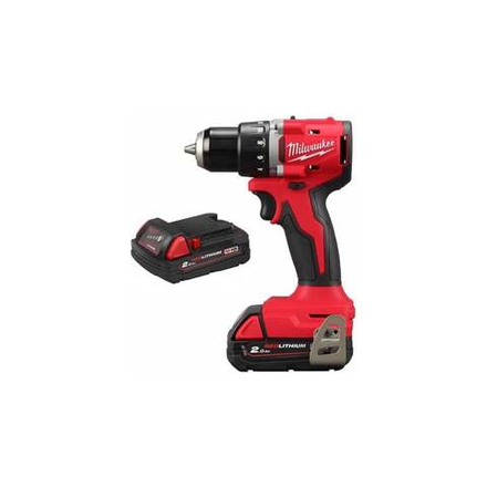 Аккумуляторная дрель-шуруповерт Milwaukee M18 BLDDRC-202C 4933492833