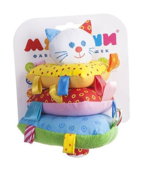 Игрушка &quot;ШуМякиши. Пирамидка Котик&quot;