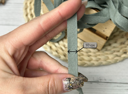 Киперка ХБ 10мм морозный хаки