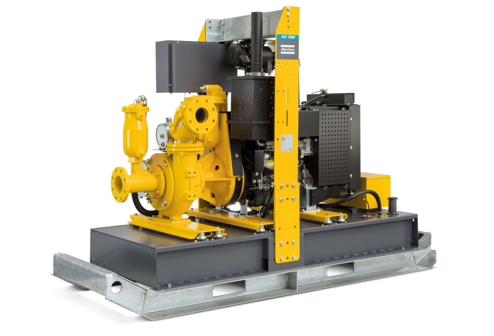 Дизельная мотопомпа PAS 100HF 250 FZD T2 G11 V20 SKID02