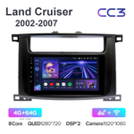 Teyes CC3 9"для Toyota Land Cruiser 2002-2007