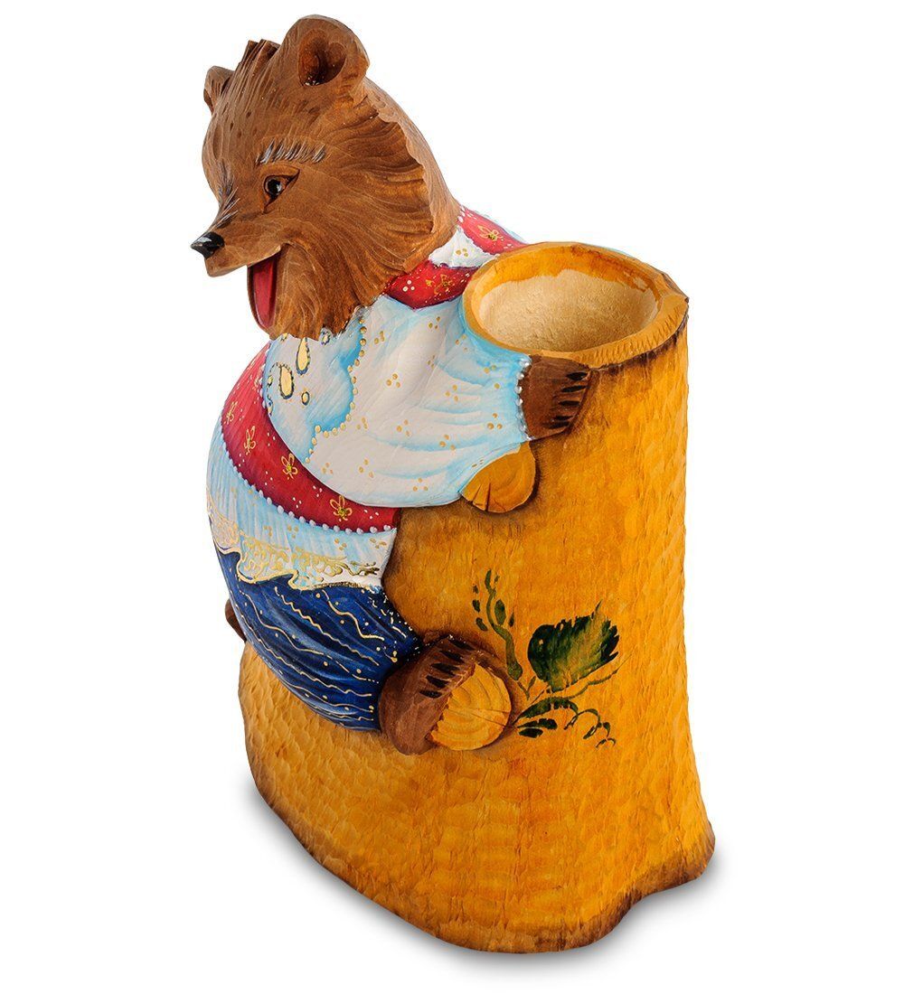 РД- 64 Фигурка Медведь (Резной) 22см