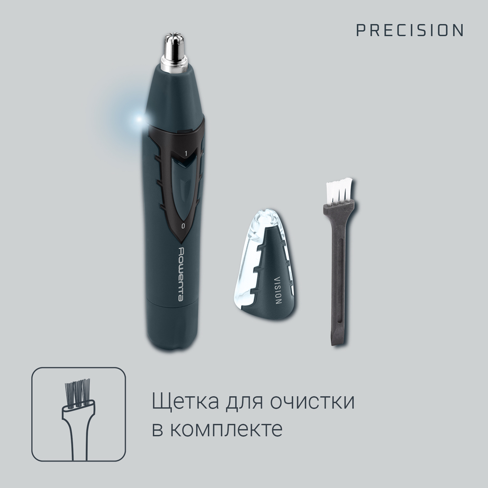 Триммер для удаления волос в носу и ушах Rowenta Specialist TN3011F0