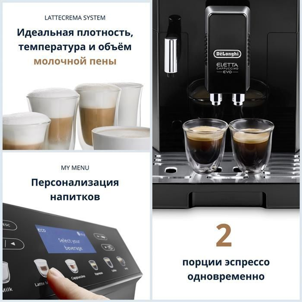 DeLonghi Eletta Cappucino Evo ECAM46.860.B