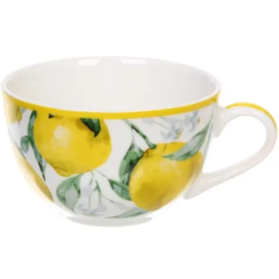 Чайная пара керамическая «Limoncello» (кружка 250мл+блюдце)