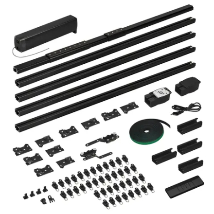 Карниз для штор с электроприводом CNK-M1-TY-RF-5M-BK (Arlight, IP20 Металл, 5 лет) 061462