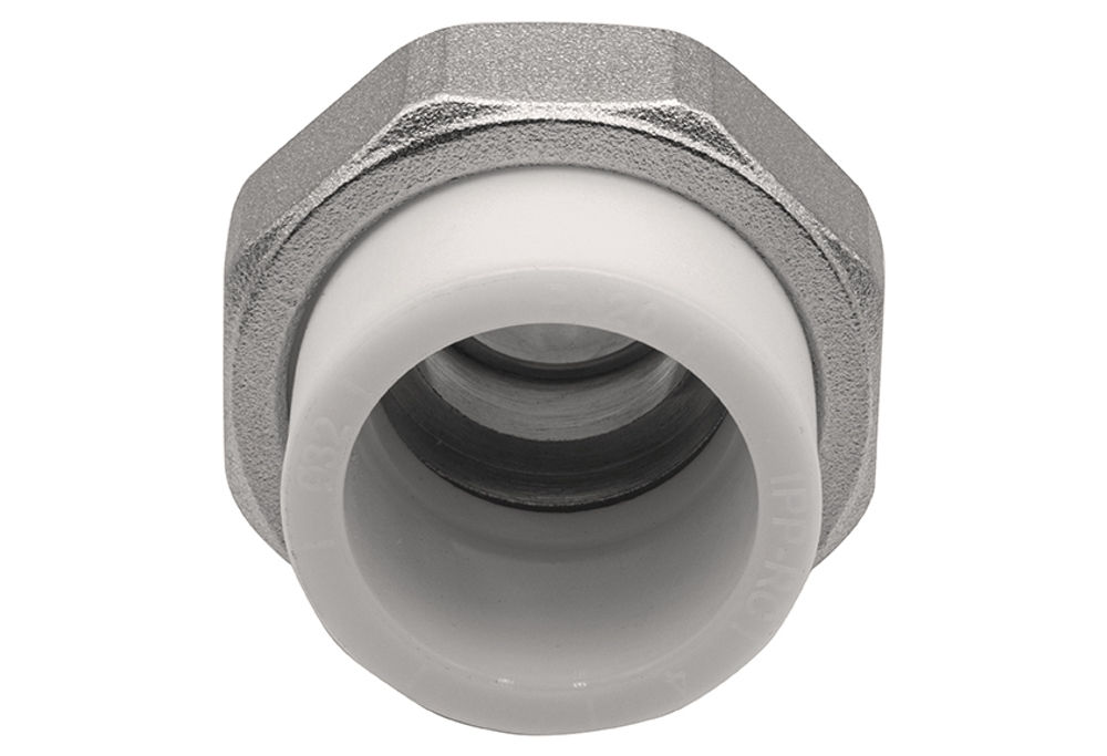 Муфта комб. разъемная, нар 32х3/4" EVER® plast БЕЛЫЙ (Россия)