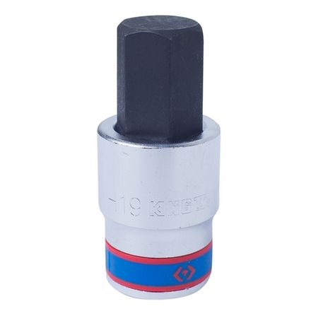 Цена на KING TONY (402519) Насадка (бита) торцевая 1/2", L = 66 мм, HEX, 19 мм