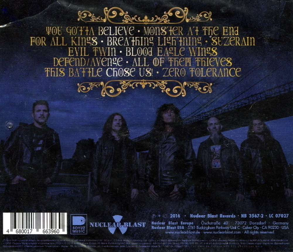 Anthrax / For All Kings (RU)(CD)