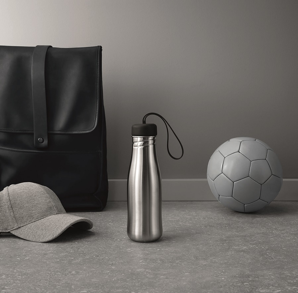 Бутылка для воды active 700 мл чёрная