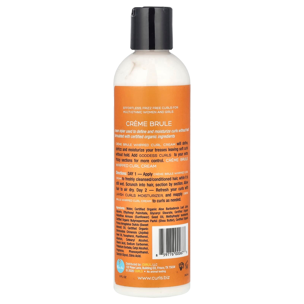 Curls, Whipped Curl Cream, крем-брюле, 240 мл (8 жидк. унц.)