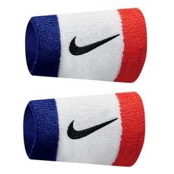 Напульсник теннисный Nike Swoosh Double-Wide Wristbands - разноцветный