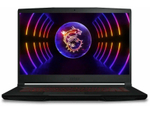 Ноутбук 15,6" MSI GF63 Thin 12UC-1094XRU Core i5 12450H/8Gb/512Gb SSD/NV RTX3050 4Gb/15.6" FullHD/DOS Черный (9S7-16R821-1094)