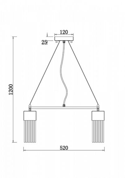 Подвесная люстра Freya Esala FR5050PL-05N