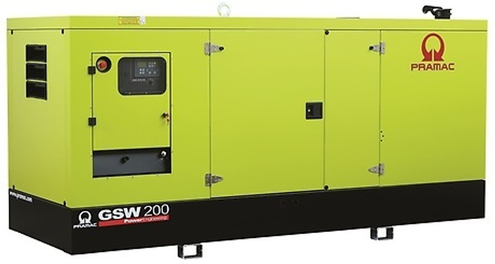 Дизельный генератор Pramac GSW 200 P в кожухе — Фото №1 