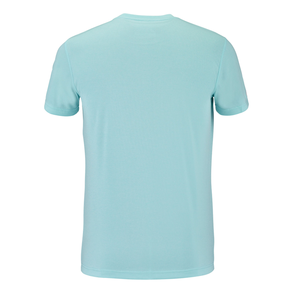 Мужское теннисное поло Babolat Exercise Graphic T-Shirt Men - Blue