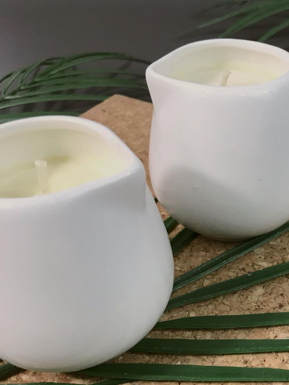 Массажная свеча с маслом Сандала и маслом Ши (Афродизиак)