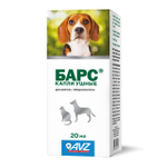 БАРС Капли ушные для лечения отодектоза у собак и кошек, 20 мл