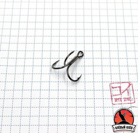 Крючок KOI "6063", размер 8 (INT), цвет BN, тройник (10 шт.)