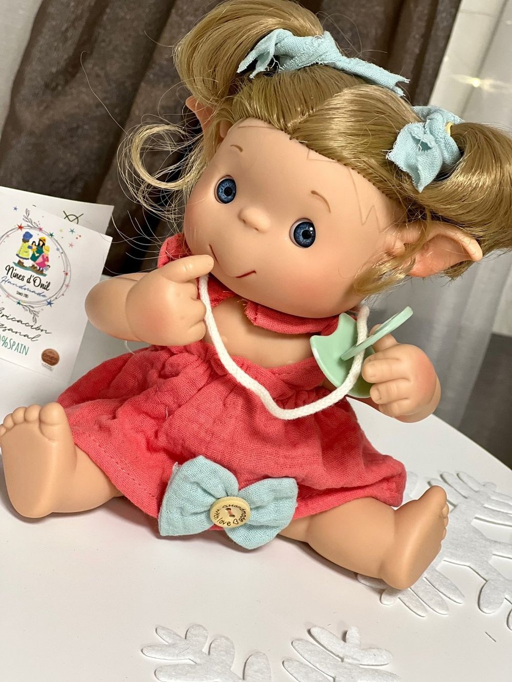 Пупс Nines 24см Duendys Niebla (N0304B1)