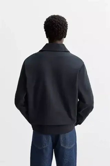 ZARA ТОЛСТОВКА ПОЛО, МОРСКОЙ СИНИЙ
