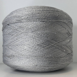 LINETTE PAILLETES - 80% лен, 20% п/а, микропайетки 2мм, ; 450м\100гр; цвет: серый аллюминий, пайетки серебро