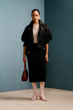 ZARA X WILLY CHAVARRIA КОРОТКАЯ КУРТКА, ЧЕРНЫЙ