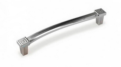 Ручка мебельная скобка ВАЛМАКС FS 127128 Ni жемчужный