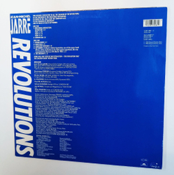 Винтажная виниловая пластинка LP Jean Michel Jarre Revolutions (Germany 1988)