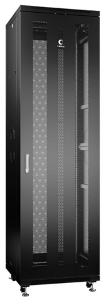 Шкаф напольный 19", 42U Cabeus ND-05C-42U60/80-BK