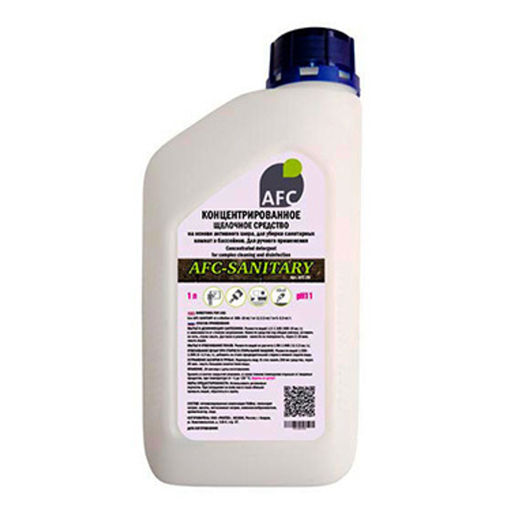 Нейтральное моющее средство для комплексной уборки и дезинфекции помещений, AFC-CLEAN