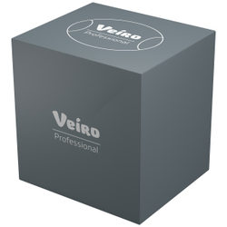 Салфетки косметические для лица в кубе Veiro Professional Premium белые двухслойные (30 коробок по 80 л)
