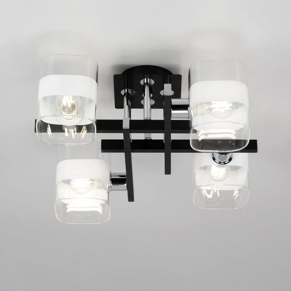 Citilux Вирта CL139242 Люстра потолочная Чёрная