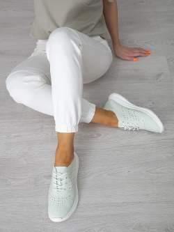 Кроссовки женские летние натуральная кожа