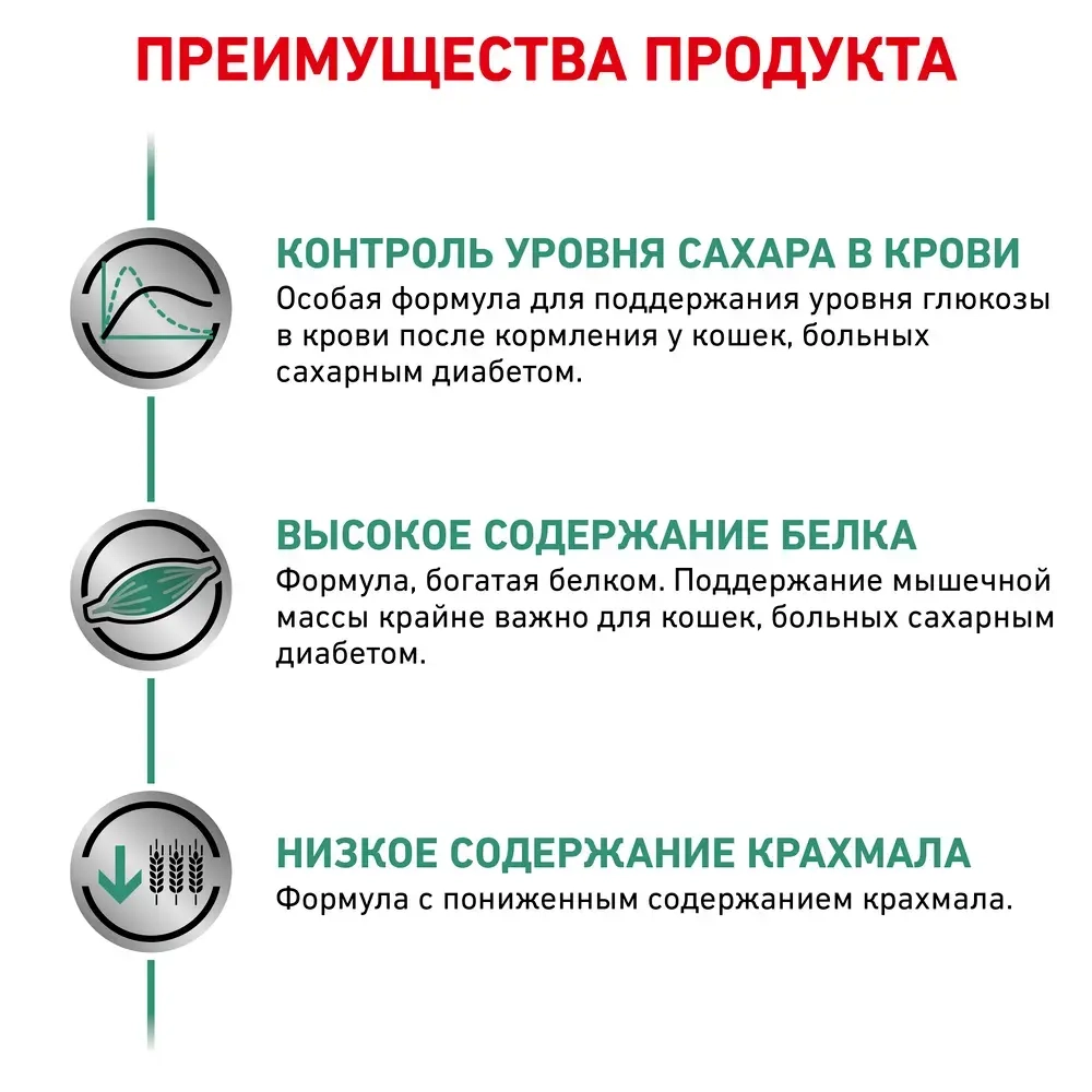 Корм Royal Canin Диабетик Фелин DS46 д/кошек при сахарном диабете 400г